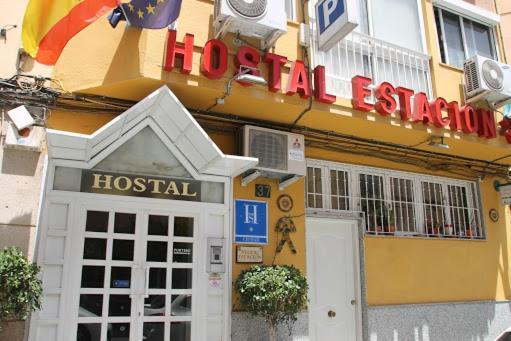 Hostal Estacion Hotel อัลเมรีอา ภายนอก รูปภาพ